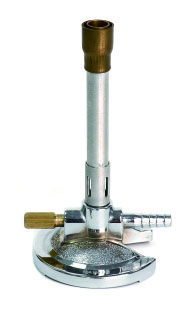 Bec Bunsen avec réglage de gaz