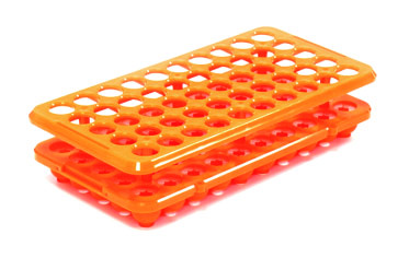 Portoir siliconé pour tubes