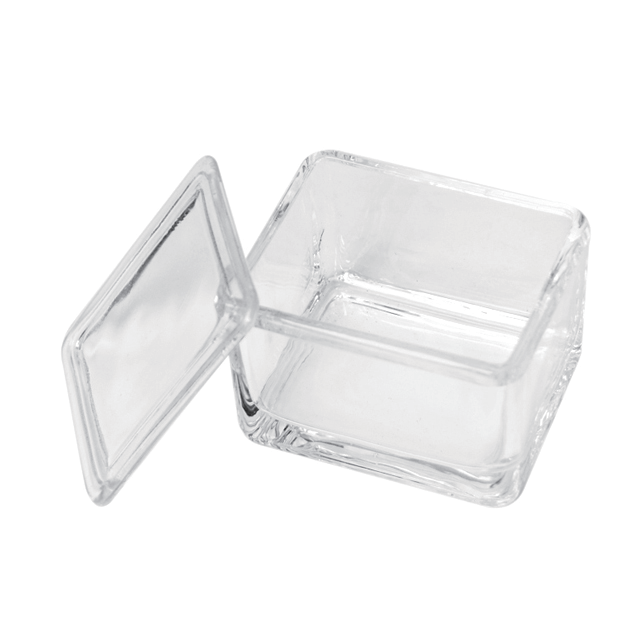 Bocal de coloration de lames en verre