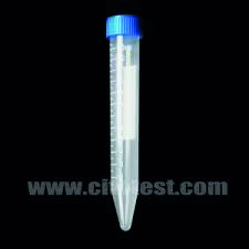 Tube conique stérile 15 mL à bouchon bleu