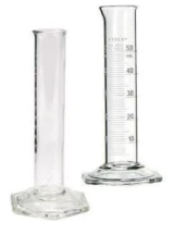 Éprouvette en plastique avec bec 1 000 mL