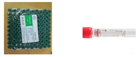 Tubes de prélèvement FL MEDICAL