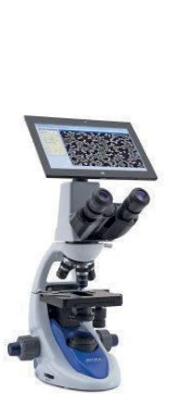 Microscope trinoculaire avec caméra