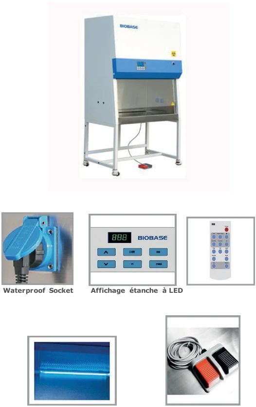 Hotte de laboratoire BIOBASE — 2 opérateurs