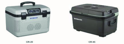Réfrigérateur mobile électrique BIOBASE — 20 ou 45 L