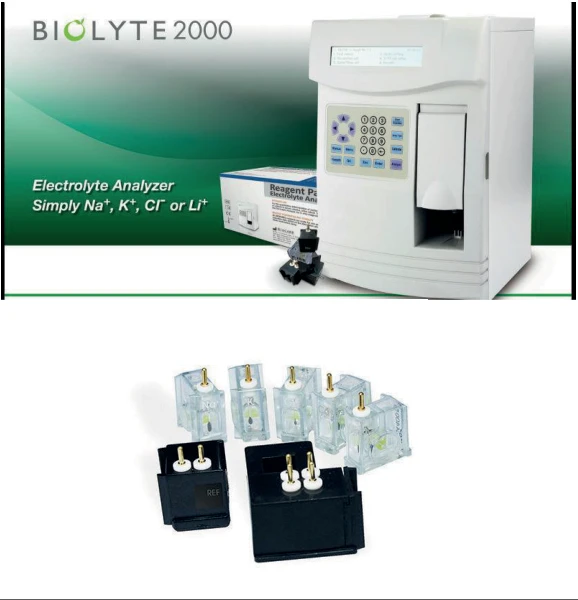 Analyseur d’électrolytes BioCARE BIOLYTE 2000